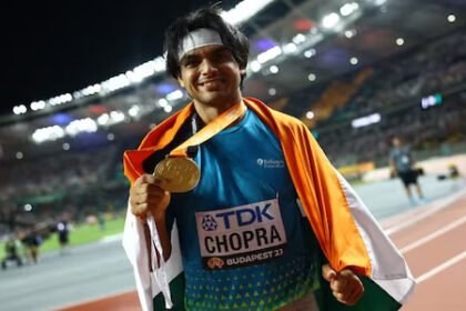 Neeraj Chopra gold medal