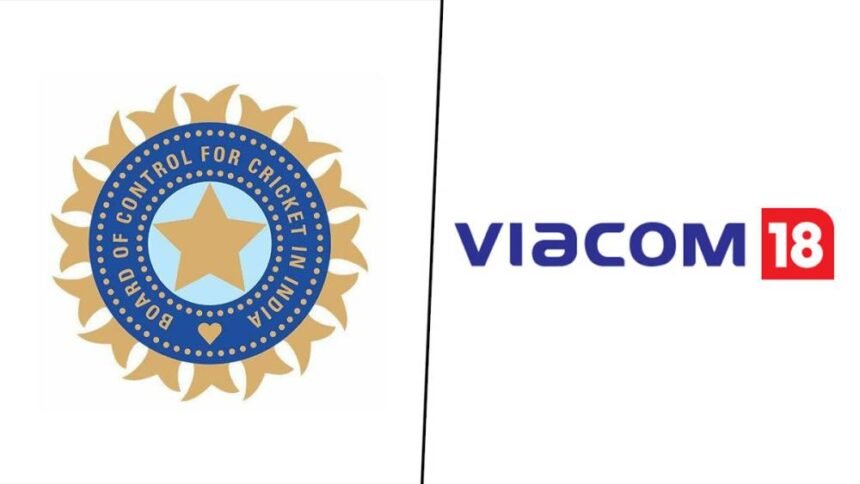 BCCI left and Viacom18 right 1