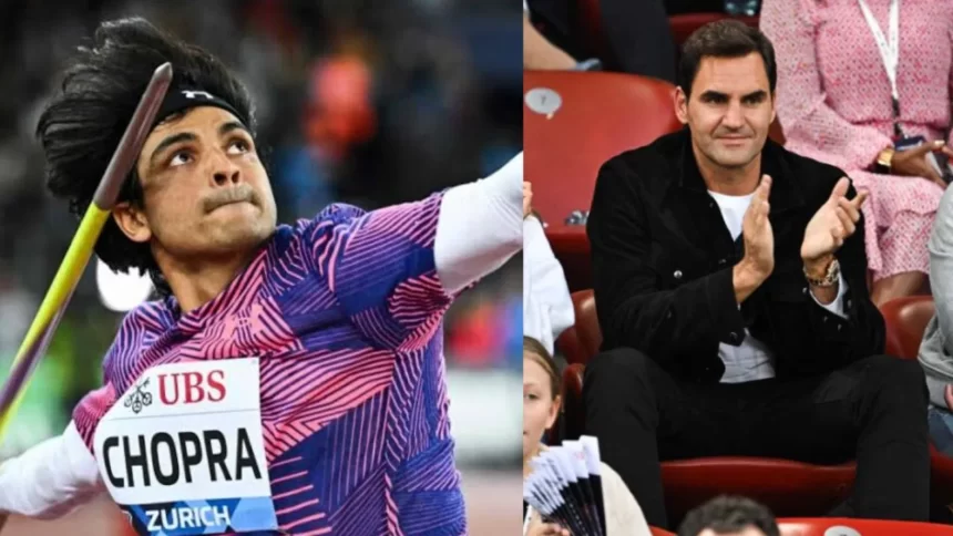 Neeraj Chopra Roger Federer