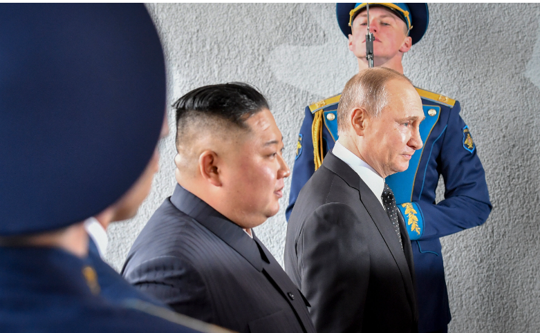 Kim Jong Un, President Vladimir Putin