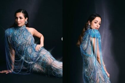 Malaika Arora, Bejeweled Gown, Malaika Arora's Fashion