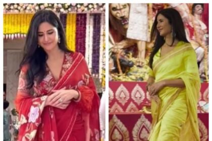 Katrina Kaif, Katrina Kaif's fashion, Tarun Tahiliani saree