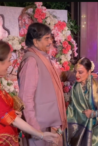 Rekha and Shatrughan Sinha, Rekha, Shatrughan Sinha, Sonakshi sinha, Shatrughan sinha's family