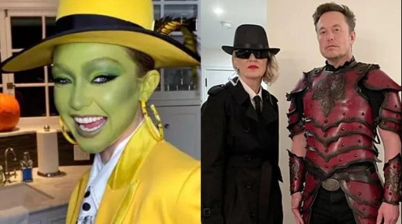 Gigi Hadid's, Elon Musk's Devilish, Celebrity Halloween Costumes