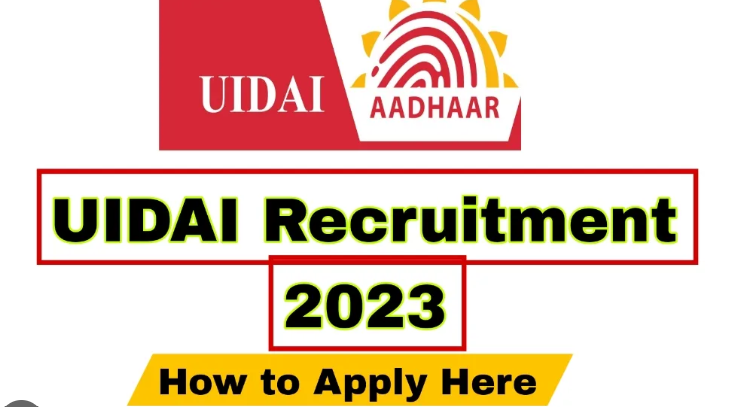 uidai gov, uidai, UIDAI Gov Recruitment 2023