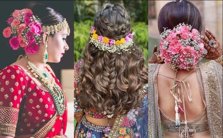 Hairstyle for Indian Brides