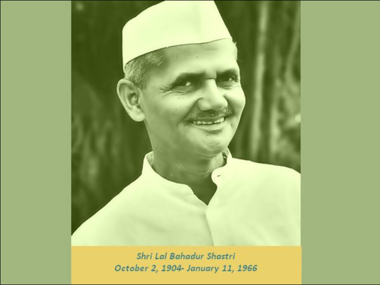 119th Birth Anniversary of Lal Bahadur Shastri, Lal Bahadur Shastri, Man of Peace, second prime Minister Of India