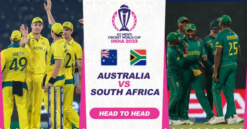 AUS Vs SA ICC Cricket World Cup 2023 Semi-Final