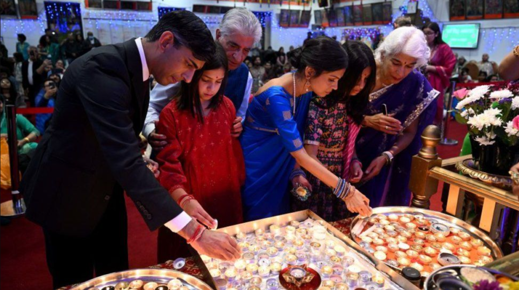 Rishi Sunak, UK prime Minister, Southampton Temple, S. jaishankar, Akshata Murty, Diwali, Deepwali
