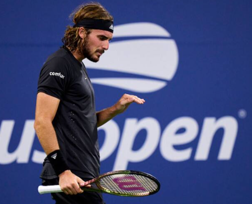 Tsitsipas out