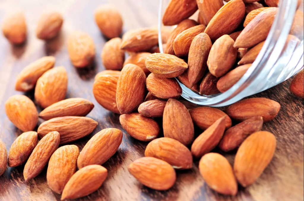 Boost Calcium Levels Naturally, almonds