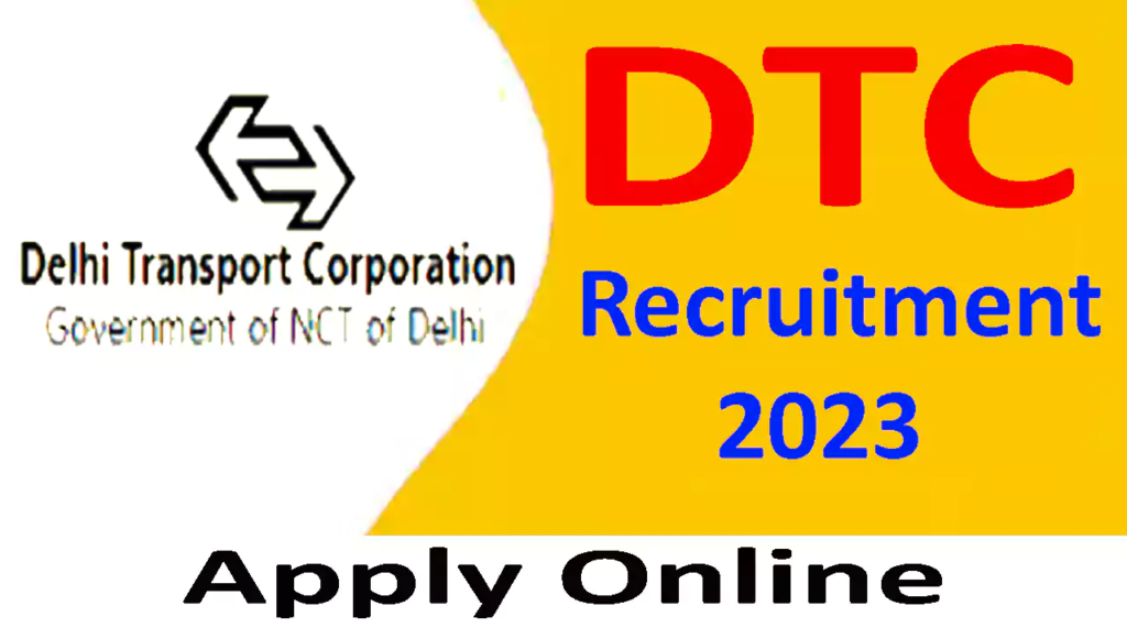 DTC Recruitment,
DTC Recruitment 2023,
DTC full form,
DTC bus pass