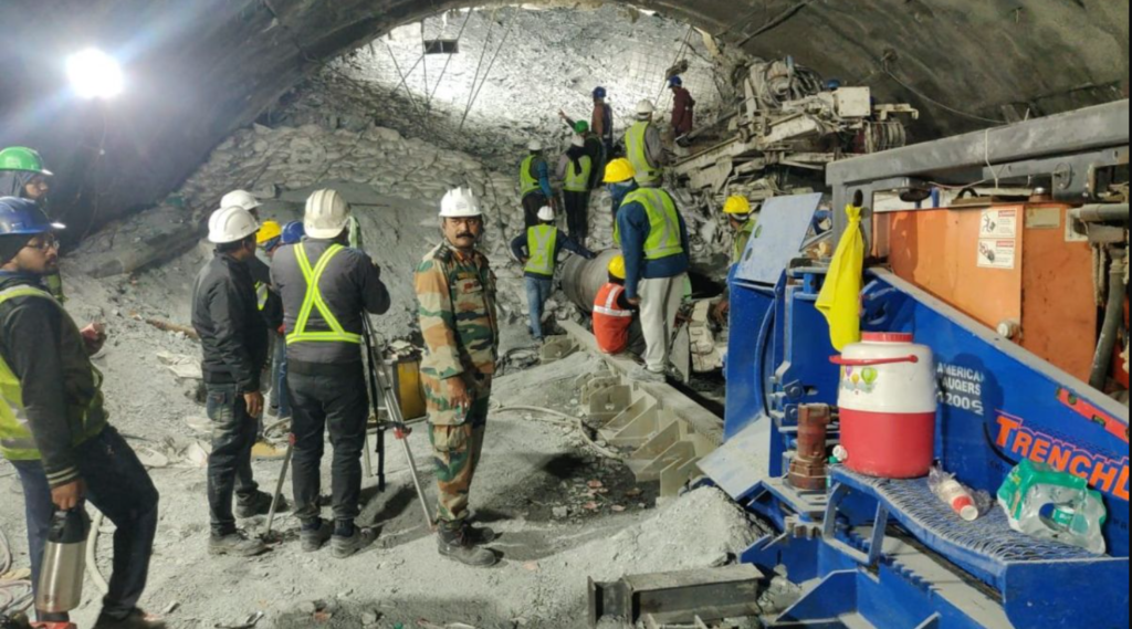 Uttarakhand Tunnel Collapse, Vertical Drilling, Plasma Operation, Auger Blade, Silkyara Tunnel