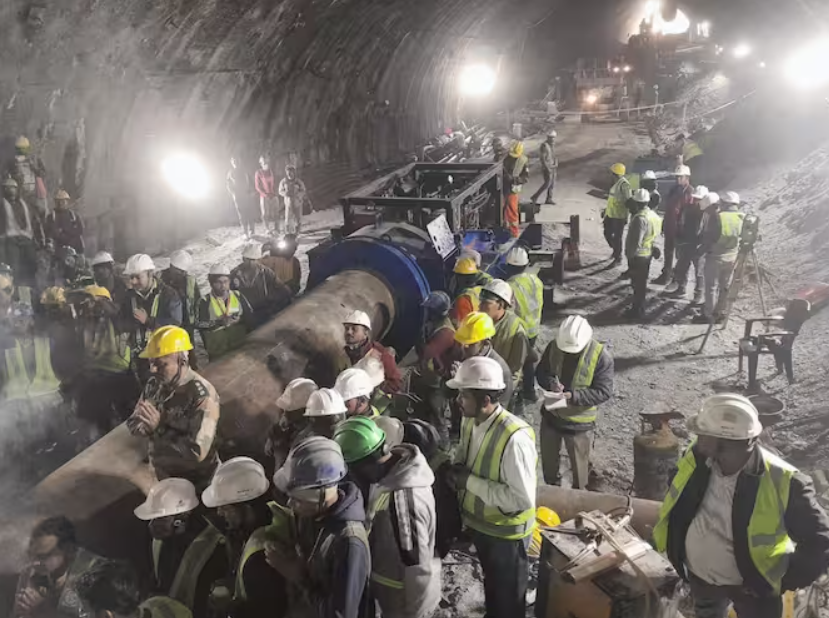 Uttarakhand Tunnel Collapse, Vertical Drilling, Plasma Operation, Auger Blade, Silkyara Tunnel