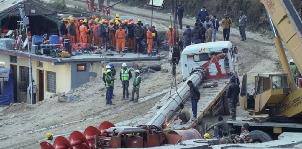 Uttarakhand Tunnel Collapse, Uttarakhand Tunnel Rescue operation