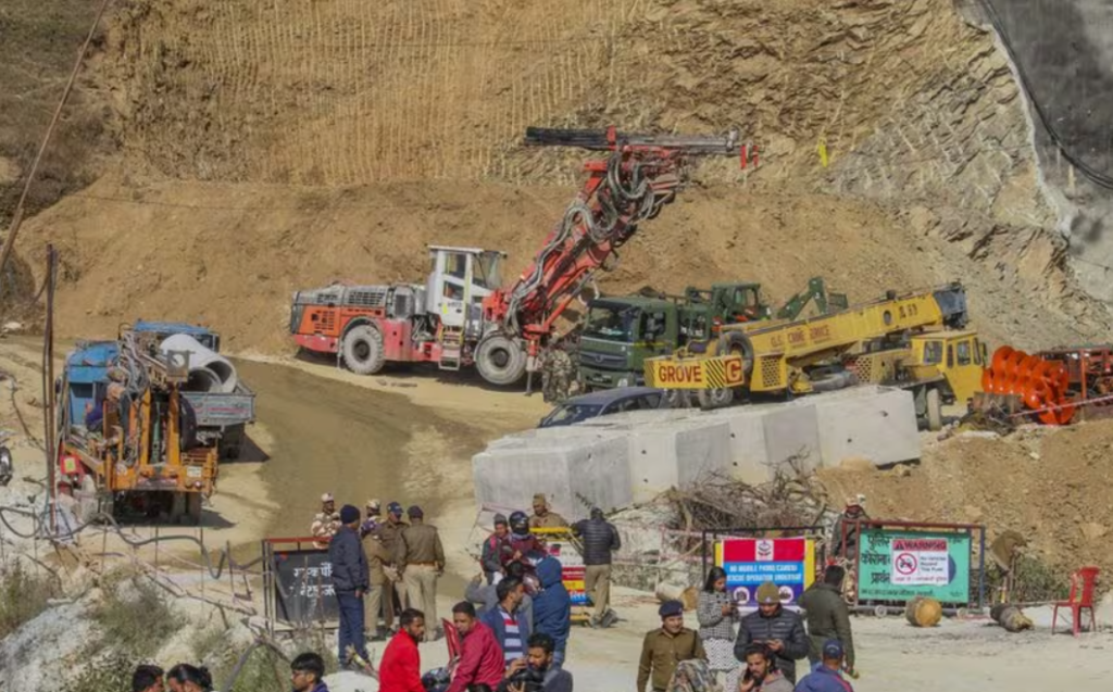 Uttarakhand Tunnel Collapse, Uttarakhand Tunnel Rescue operation