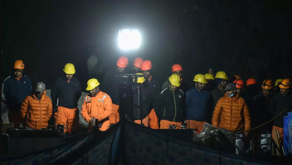 Uttarakhand Tunnel Collapse, Uttarakhand Tunnel Rescue operation