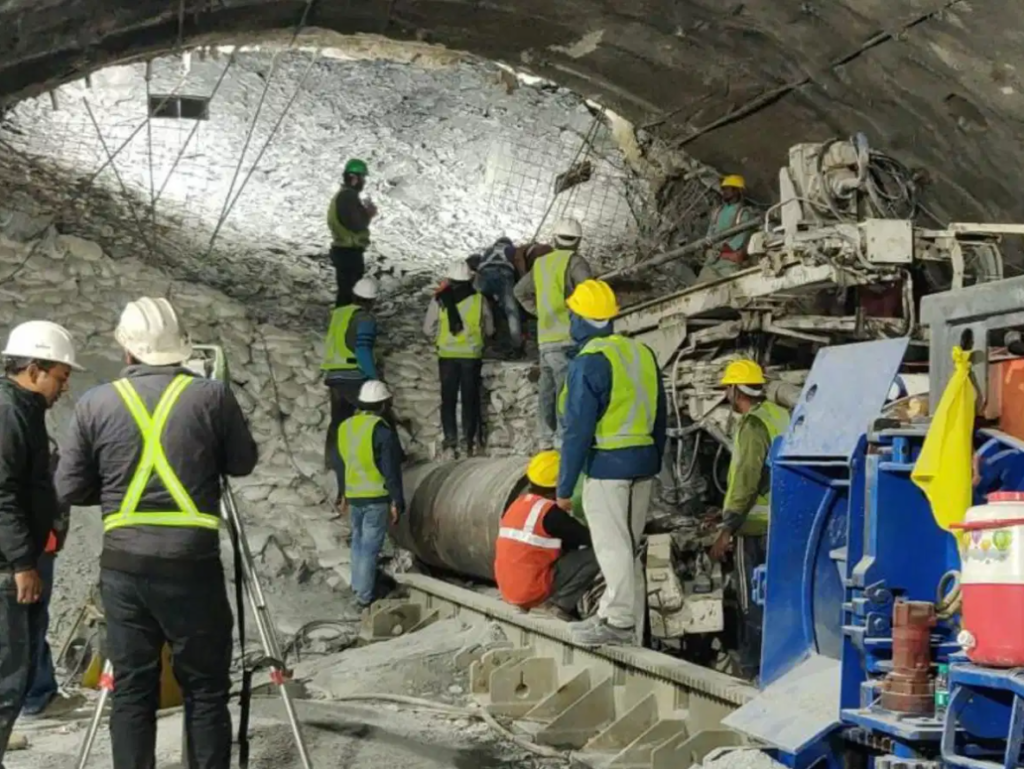 Uttarakhand Tunnel Collapse, Uttarakhand Tunnel Rescue operation