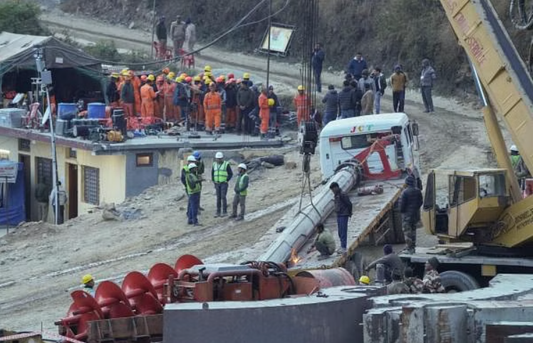 Uttarakhand Tunnel Collapse, Uttarakhand Tunnel Rescue operation