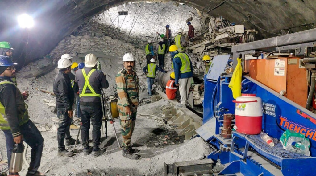 Uttarakhand Tunnel Rescue Operation, Uttarakhand Tunnel Collapse, Uttarakhand Tunnel Rescue Operation Live updates