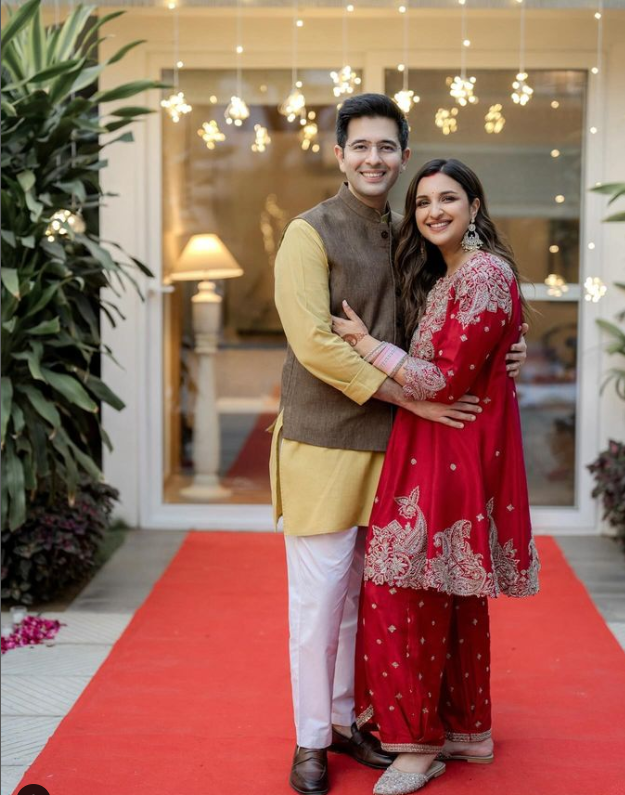 Parineeti Chopra, Parineeti Chopra Dresses, Raghav Chadha, Ragneeti