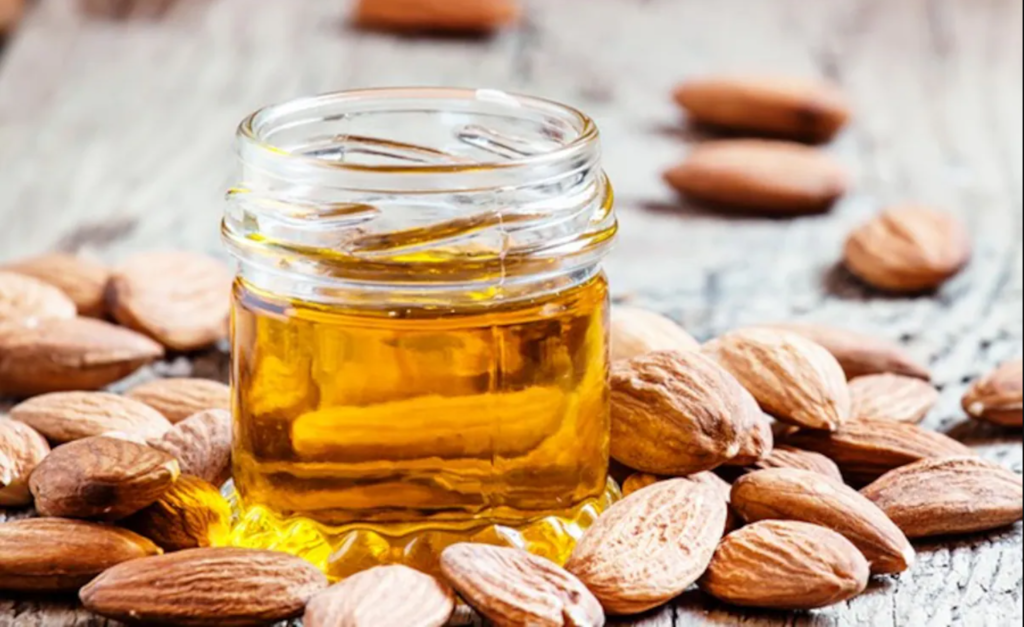 Benefits Of Badam Oil For Skin, Badan Oils, almonds oil, Glowing skin, Beauty