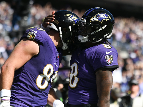 Baltimore Ravens (7-2):