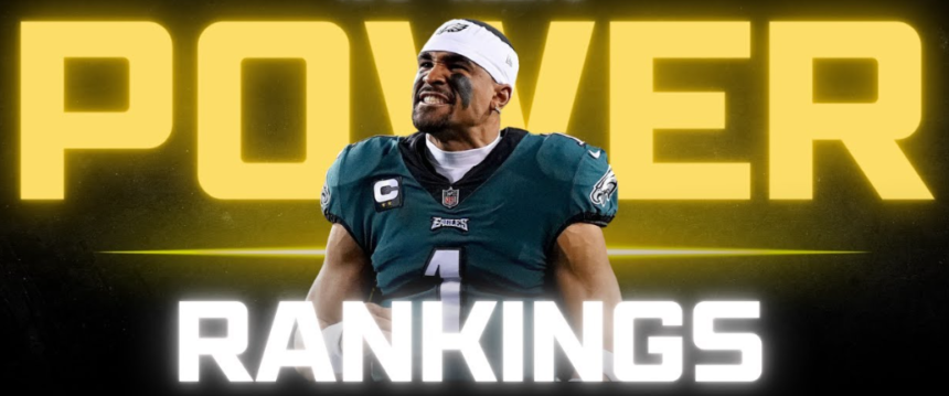 nfl power ranking week 10