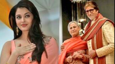 Jaya Bachchan, Aishwarya Rai, Abhishek Bachchan