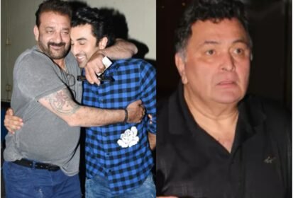 Rishi Kapoor, Sanjay Dutt, Ranbir kapoor, Bollywood, Entertainment