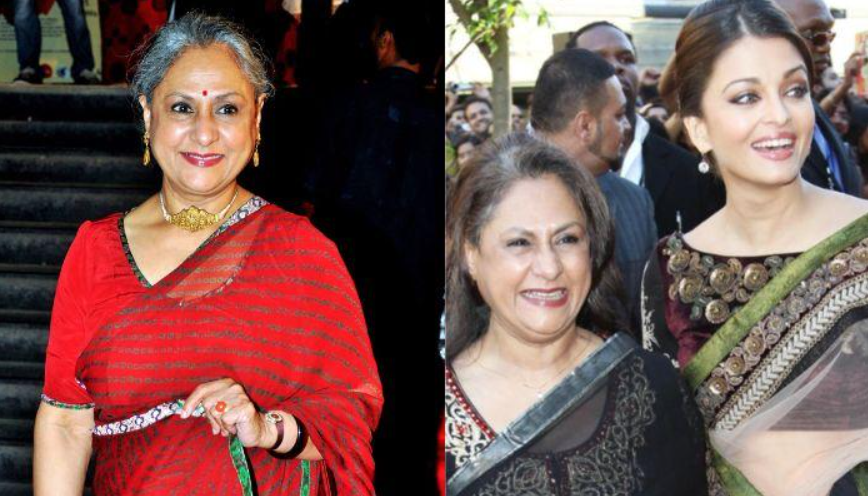 Jaya Bachchan, Aishwarya Rai, Abhishek Bachchan