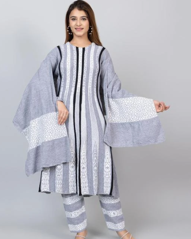 Winter Woolen Kurta Sets