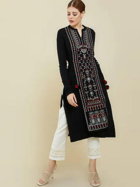 Winter Woolen Kurta Sets