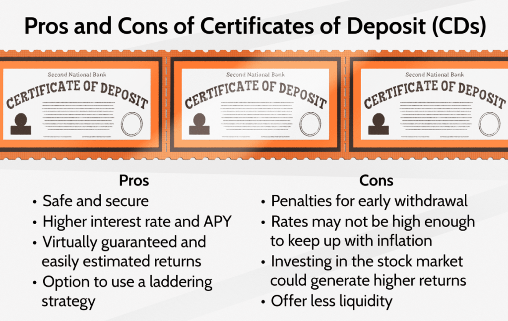 High-Yield Savings Accounts and Certificates of Deposit (CDs)