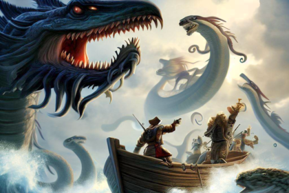 sea monsters, scary sea monsters, deep sea monsters, age of discovery, Carta Marina,