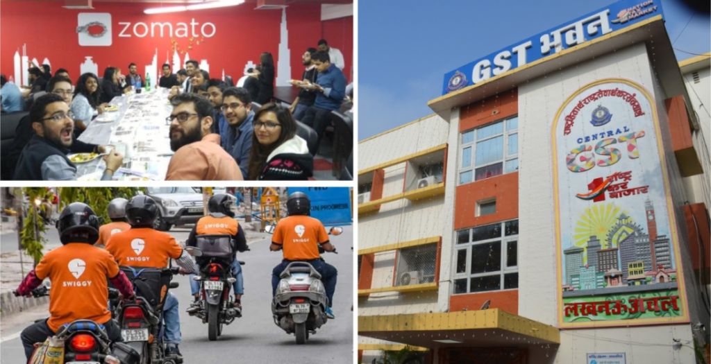 GST Notices To Zomato, Swiggy