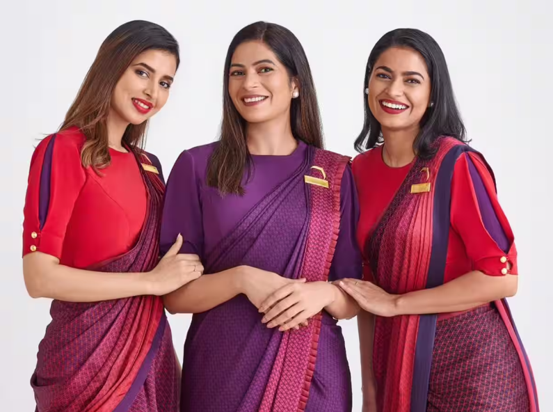 Manish Malhotra's Saree Pantsuits, Air India Cabin Crew New Uniform