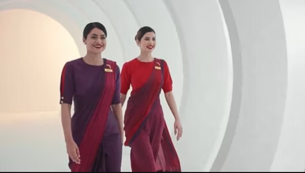 Manish Malhotra's Saree Pantsuits, Air India Cabin Crew New Uniform