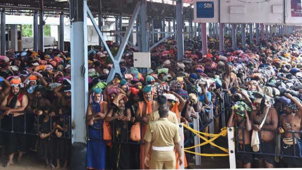 Sabarimala Pilgrimage Crowd Management : LDF Takes Measures Amid Protests 11 sabarimala,
sabarimala online,
sabarimala temple,
ldf,
ldf full form,