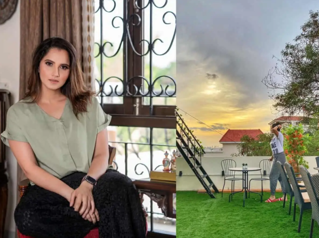 Sania Mirza's Greek-Style Home