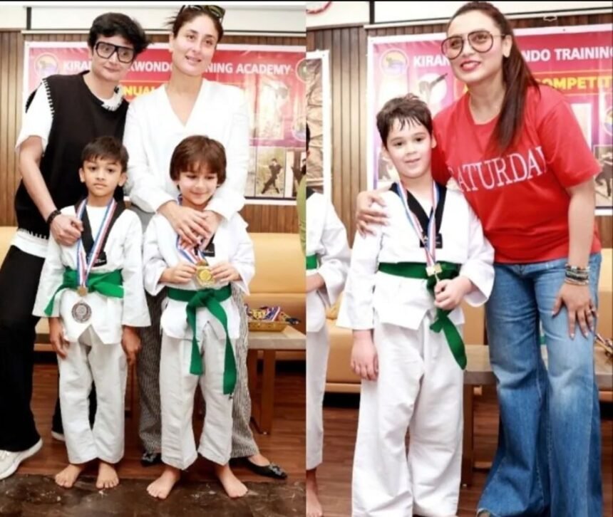 Rani Mukerji, Kareena Kapoor Khan, Taekwondo Competition, Taimur