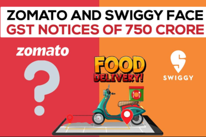 gst notice on zomato and swiggy