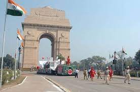 Flag Hosting At India Gate