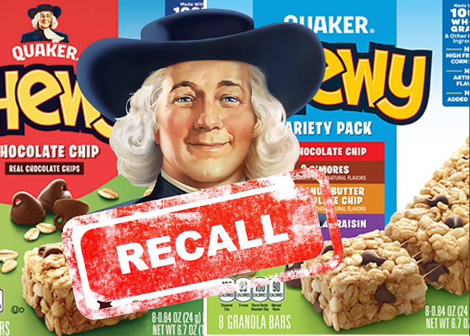 Quaker Oats Expands Salmonella Risk Recall Of Granola Bars And Cereals 13 Quaker Oats