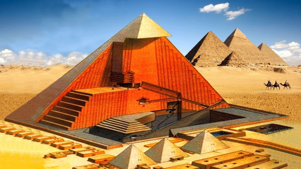 pyramids of giza,
egyptian pyramids,
great pyramid of giza,