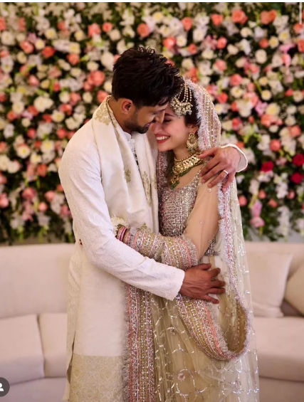 Sana Javed and Shoaib Malik