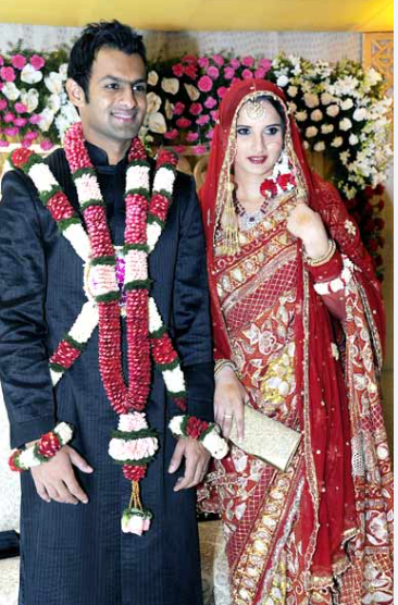 Sania Mirza and Shoaib Malik