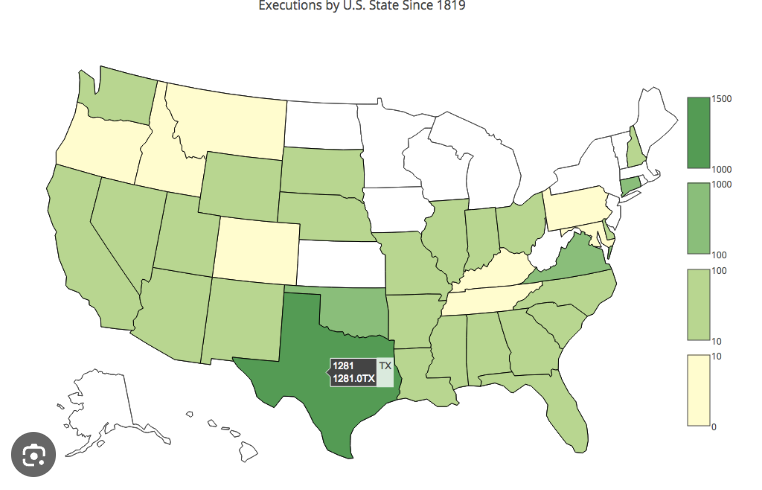 States' Executions In The United States