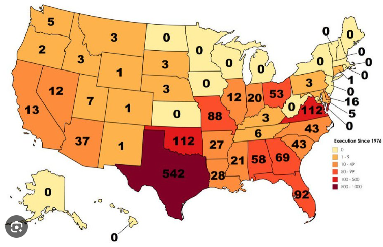 States' Executions In The United States