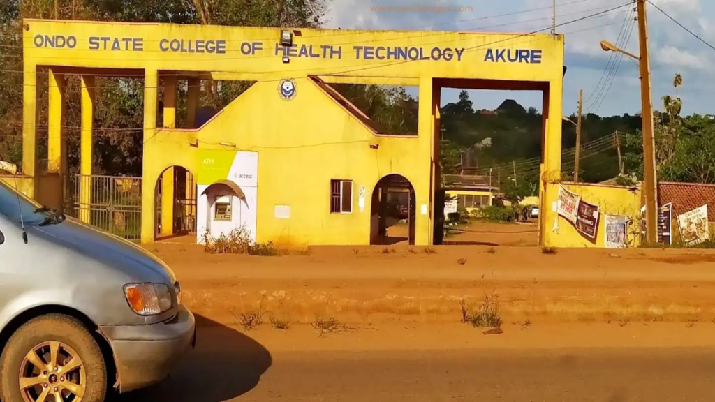 ondo state school of health technology, ondo state school of nursing portal, ondo state school of health, Nigeria,